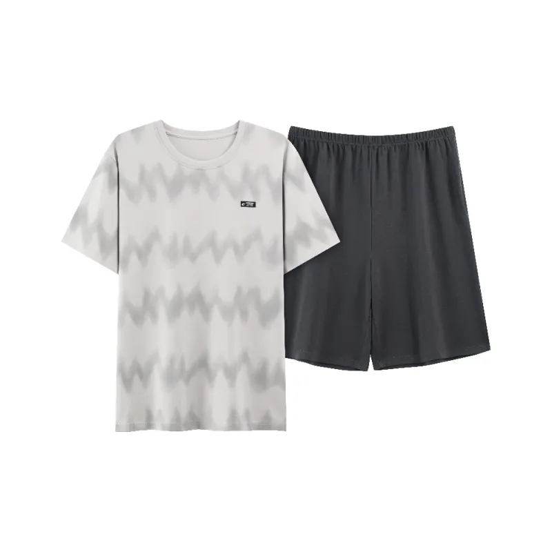 Qiao Ni Tong Pajama Set Men's Image Color-0
