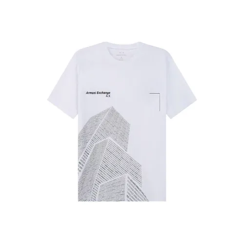 ARMANI EXCHANGE T Shirts Men White