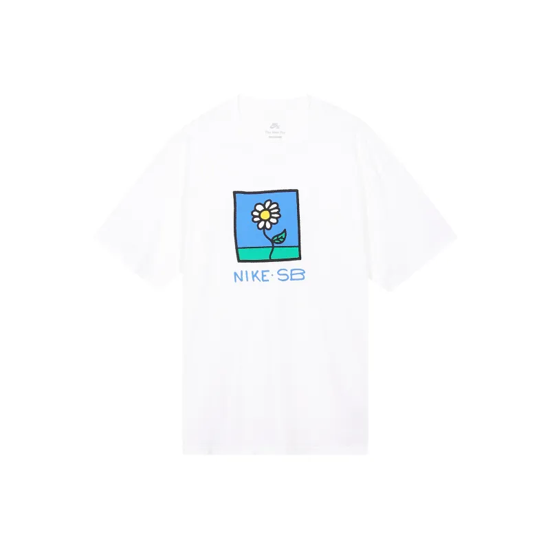 Nike T Shirts Men White-0