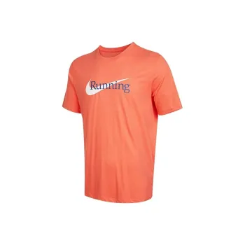 Nike T Shirts Men Orange
