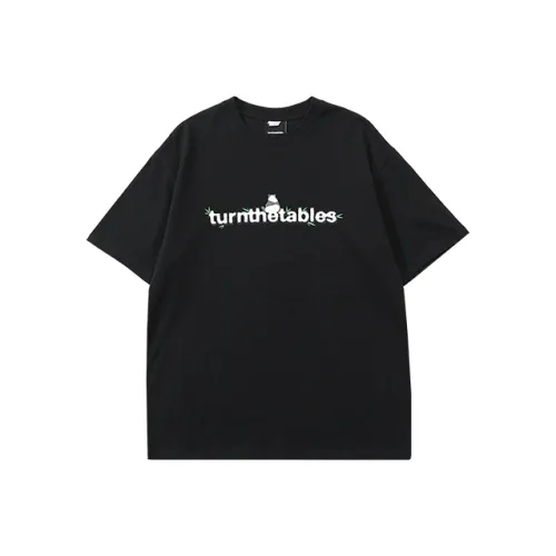 TURNTHETABLES 남녀공용 티셔츠