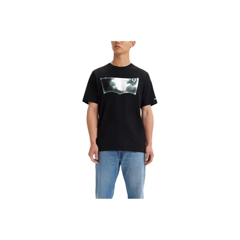 Levis T Shirts Men Black-0