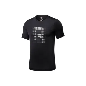 Reebok Tsr Ss Ac Graphic Tee T-Shirt Men's Black