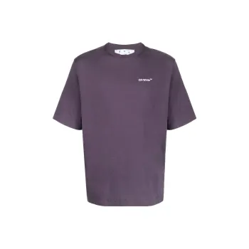 OFF WHITE FW22 T Shirts Men Purple