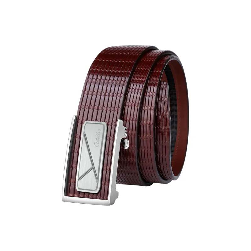 CATELLES Top Grain Cow Leather Belts Men's 3.5cm-7