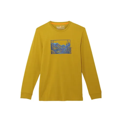 Timberland T-Shirts Men Yellow