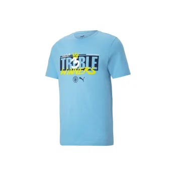 PUMA Manchester City T Shirt Men's Light Blue