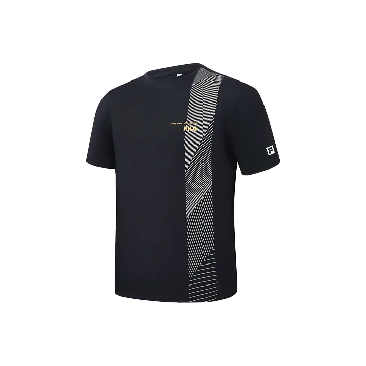 FILA T Shirts Men Black-0