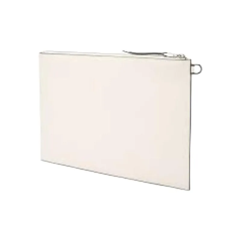 Givenchy Cow Leather Clutch Women's White-3