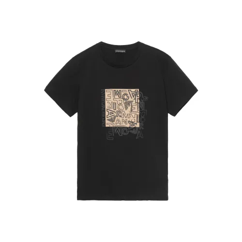 EMPORIO ARMANI SS23 T Shirt Men's Black