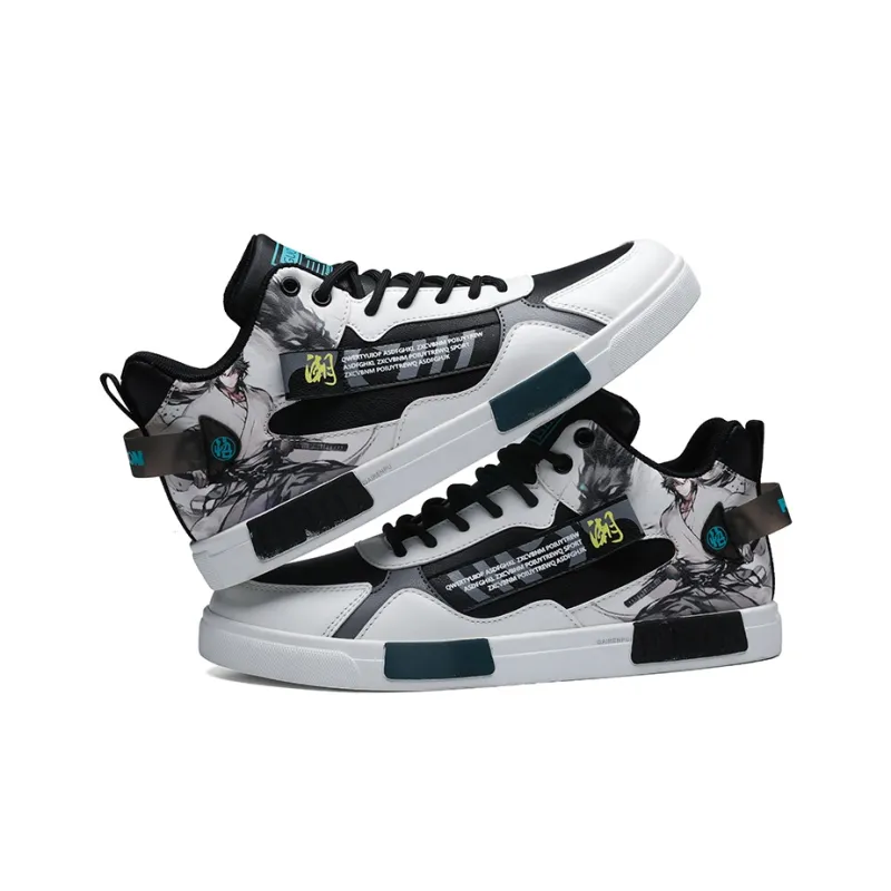 Gai Renpu Slip Resistant Water Resistant Support High Top Skateboard Shoes Men's-3