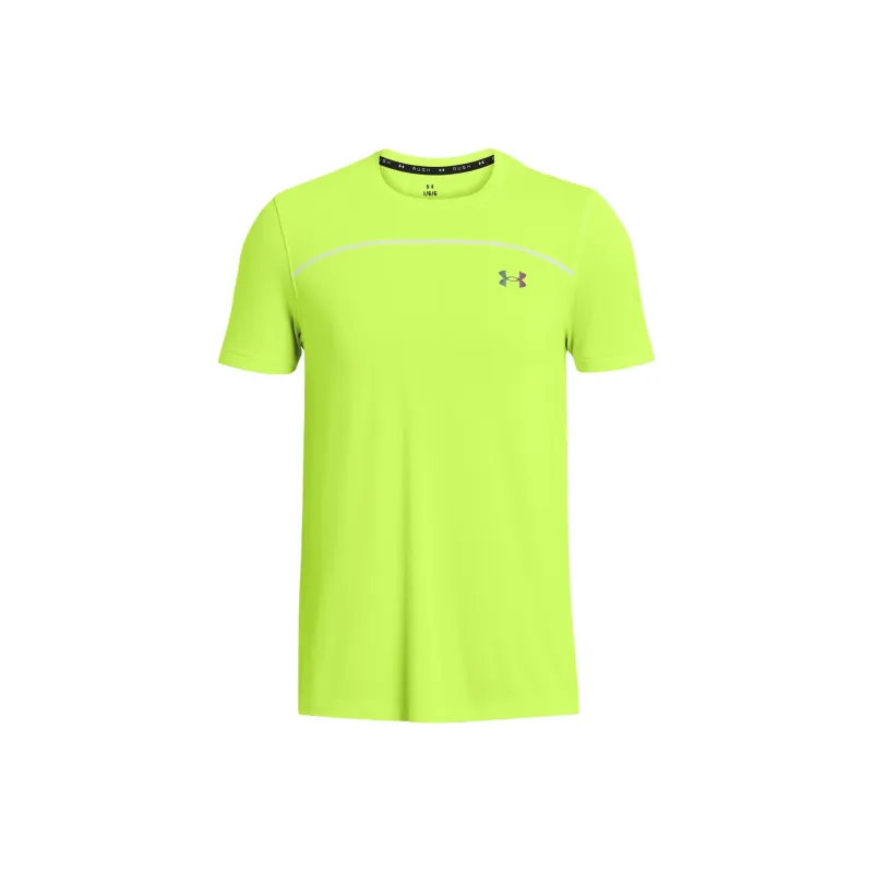 Under Armour T Shirt Men's Green Yellow-0