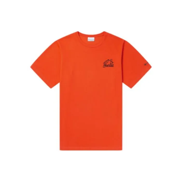 Columbia City Outdoor Collection T Shirts Men Orange-0