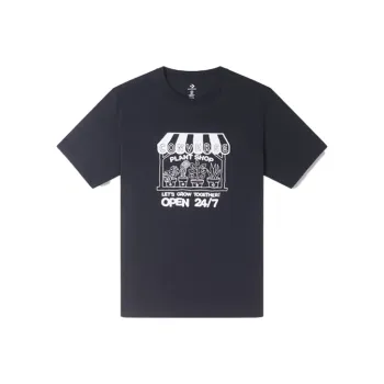 Converse T Shirts Men Black