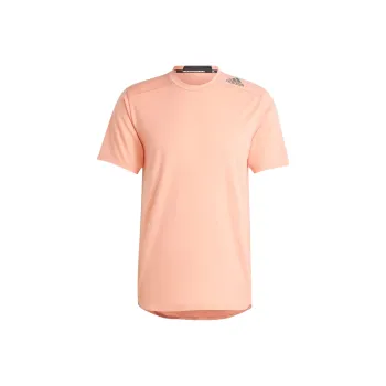 Adidas T-Shirts Men Peach