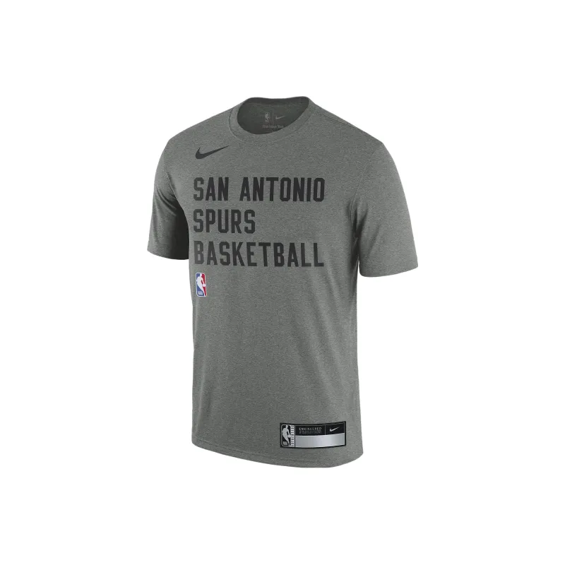 Nike San Antonio Spurs Men's Nike Dri FIT Nba Practice T Shirt-0