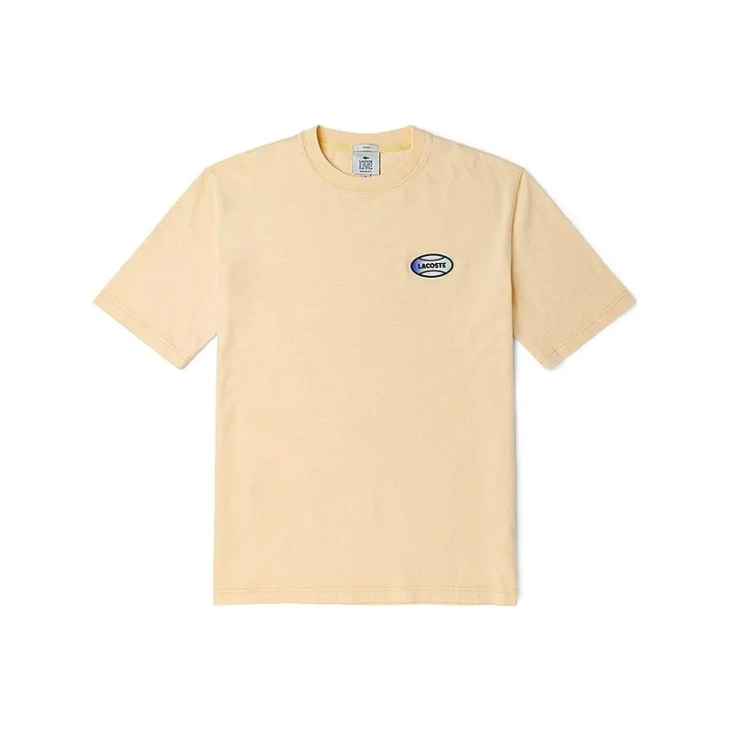LACOSTE Signature print T shirt-0