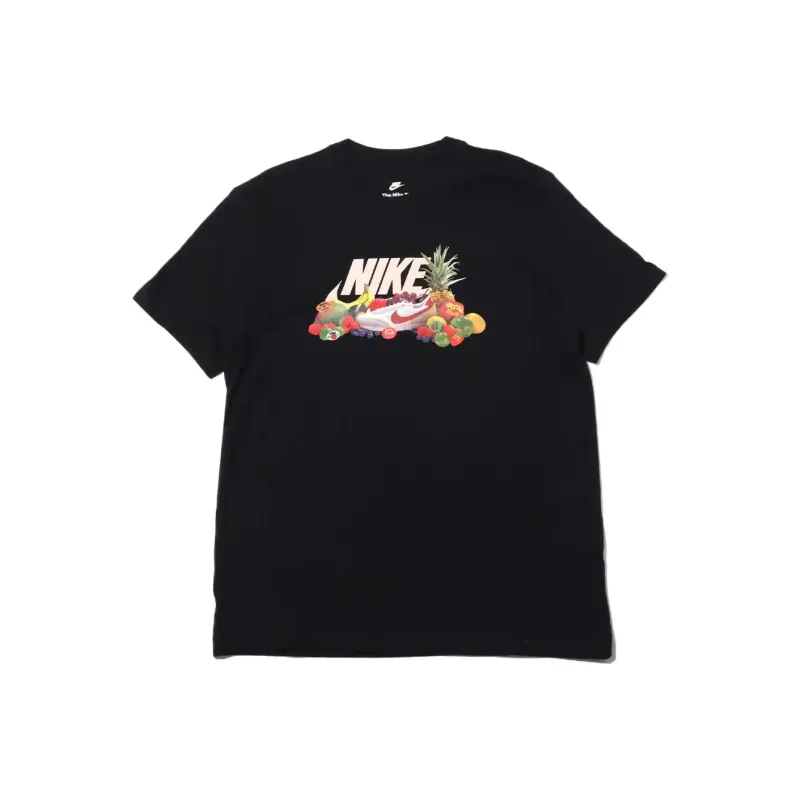 Nike T Shirts Men Black-0