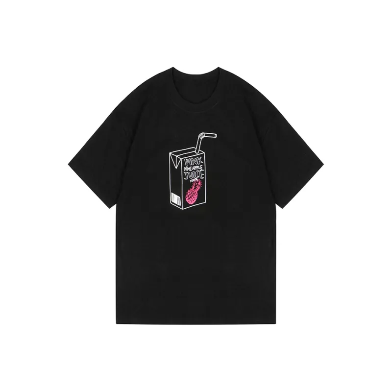 Pink Pineapple T-Shirts Unisex-2