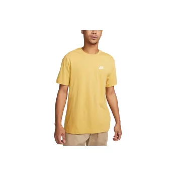 Nike T Shirts Men Wheat Yellow
