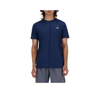 New Balance Sport Essentials T Shirt T Shirt Men's Marine Blue