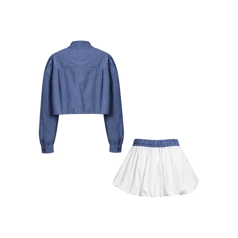 MISSHONEY MH Two Piece Skirt Sets Women's-1