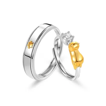 VOCK S999 Fine Silver Hand Accessory Ring Unisex