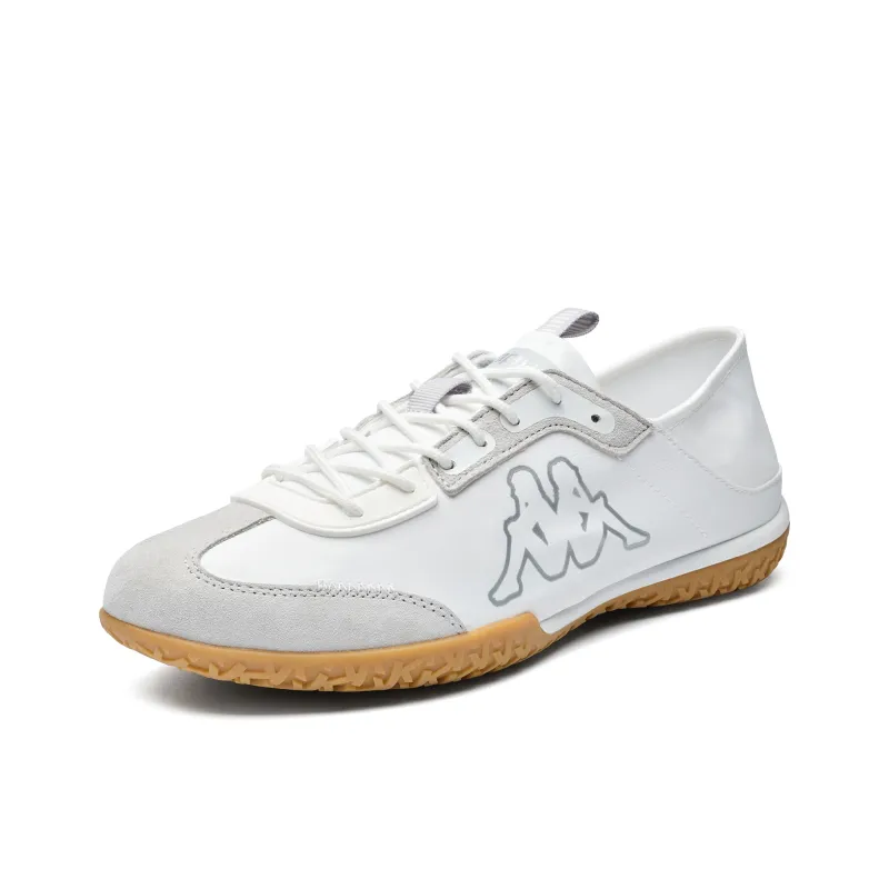 Kappa Back to Back Anti Slip Wear Resistant Low Top Casual Shoes Unisex White Gray-2