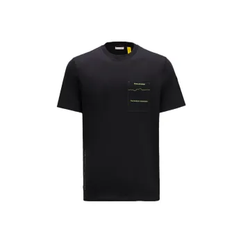 Moncler x FRGMT SS23 T Shirt Unisex Black