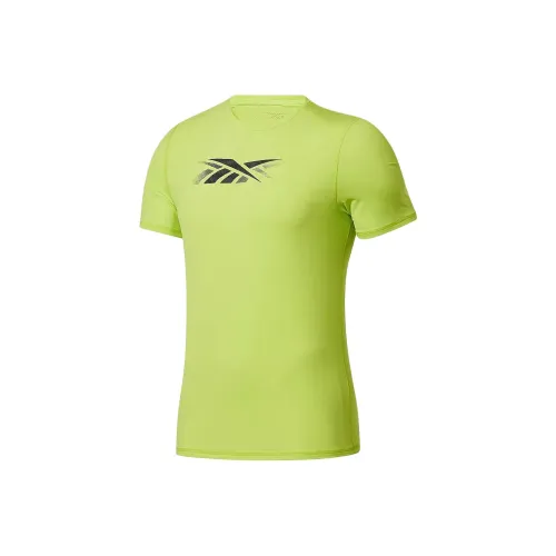 Reebok Tsr Ss Ac Graphic Tee T-Shirt Men's Yellow
