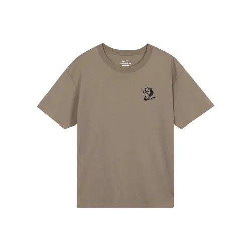 Nike T Shirts Men Olive Gray