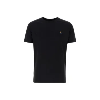 Vivienne Westwood Logo Embroidered Crewneck T Shirt
