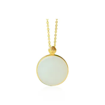 KUNYUYAO Pendants White Jade Unisex