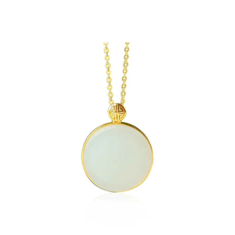 KUNYUYAO Pendants White Jade Unisex-0