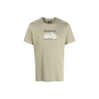BARBOUR International Logo-print Cotton T-shirt