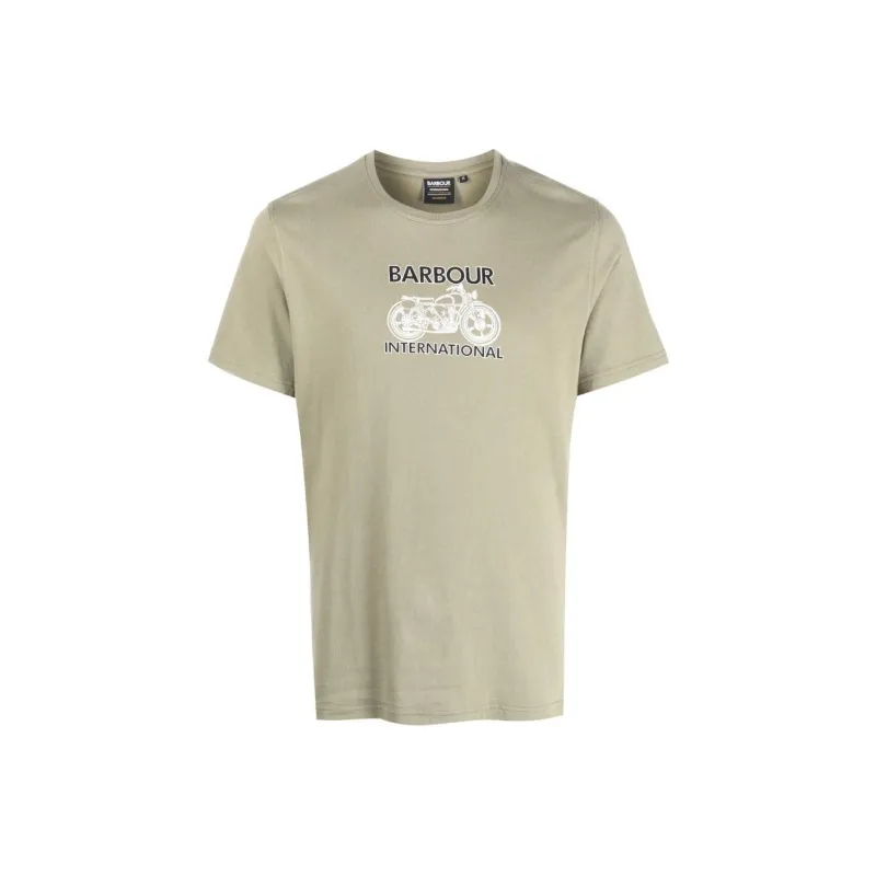 BARBOUR International Logo-print Cotton T-shirt-0