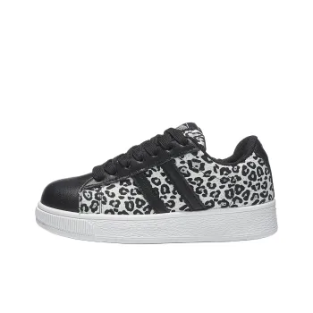 Little Red Man Anti Slip And Wear Resistant Height Increasing Low Top Skateboard Shoes Women's
