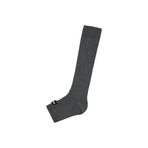 MIU MIU Mid Calf Socks Women's 1 Pack Gray