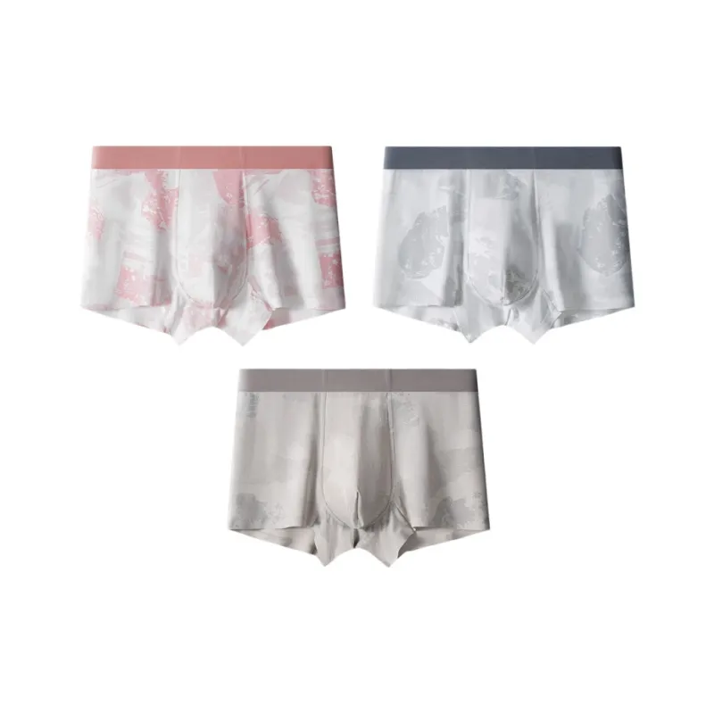 Qiao Ni Tong Underpants Men's 3 Pack-9