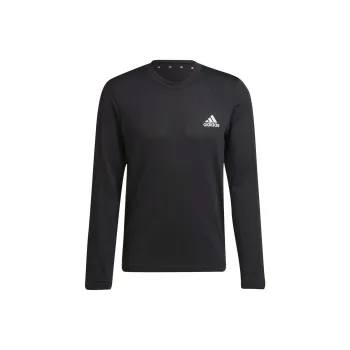 Adidas MOTION SML LS T T-Shirt Men's Black