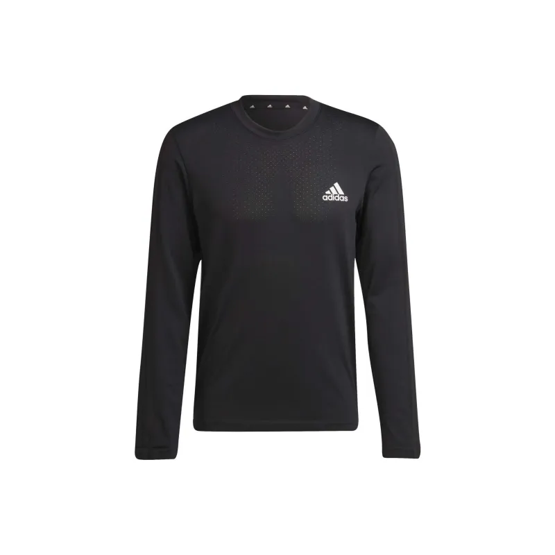 Adidas MOTION SML LS T T-Shirt Men's Black-0