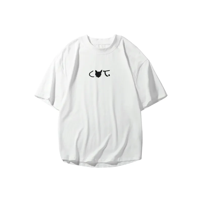 Hepburn Cat T-Shirts Unisex-6