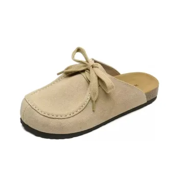 Mr.shang Abrasion Resistant Wrap toe Slippers Women's
