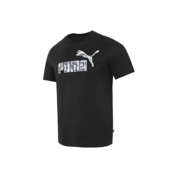 PUMA Summer Splash Graphic T Shirts Men Black