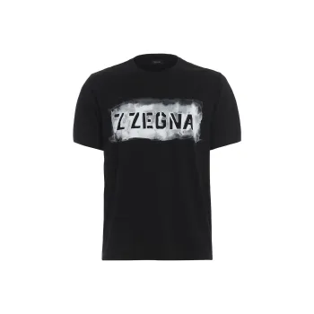 Zzegna T Shirts Men Black