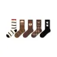 Maillard Style Bear-5 Pack[7A Antibacterial, Boneless Socks]