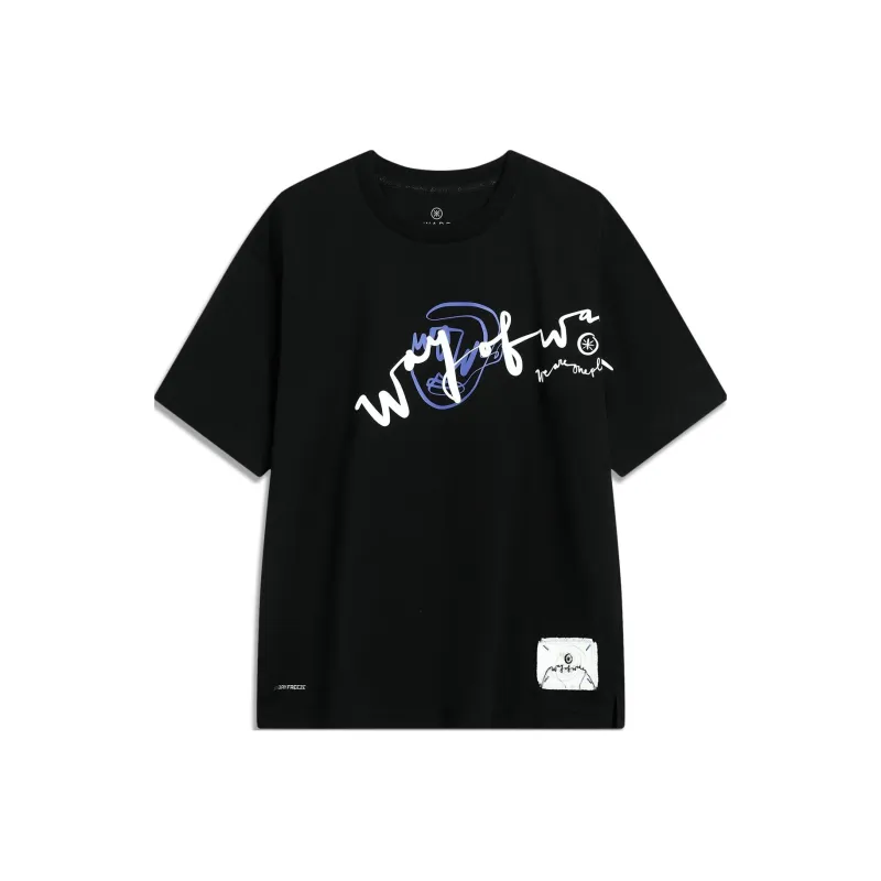 LINING Wade Collection T Shirts Unisex Black-0