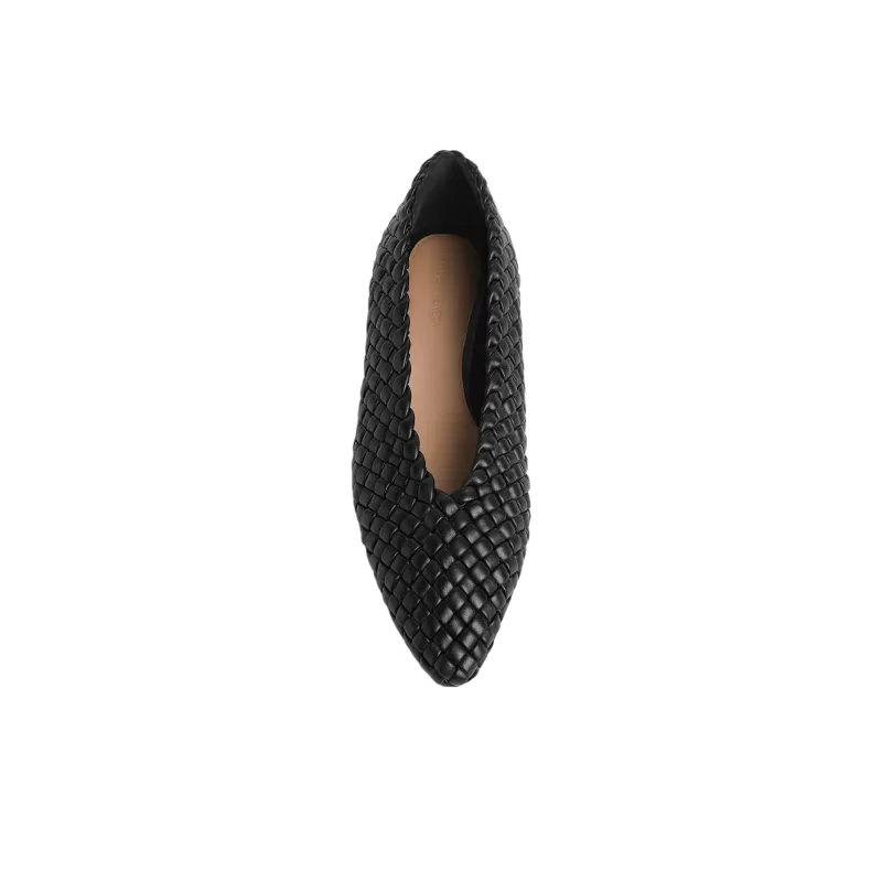Bottega Veneta Sofia Casual Single Shoes Women's Black-3