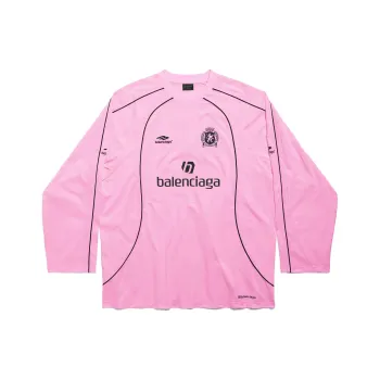Balenciaga SS24 T Shirt Loose Fit Style Unisex Pink