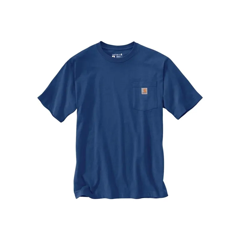 Carhartt T-Shirts Men Dark Blue-0